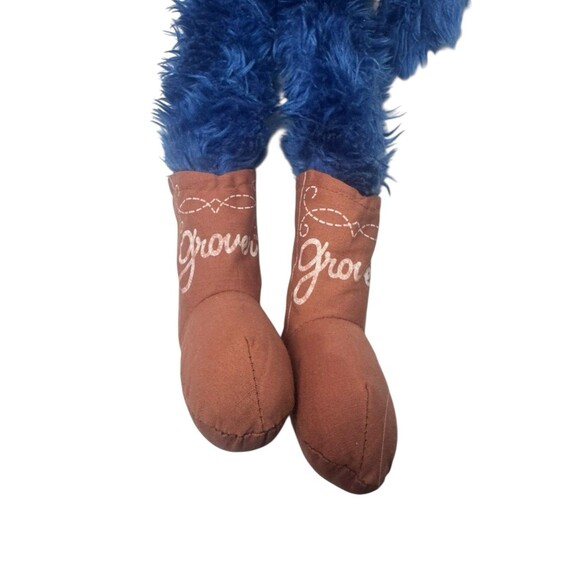 Vintage Knickerbocker Marshall Grover Sesame Street Plush Toy 19” Fast Shipping - Picture 5 of 16